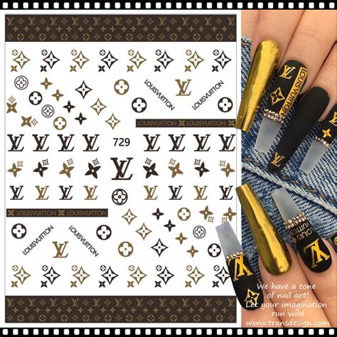 buy louis vuitton nail tips|Louis Vuitton nail foil patterns.